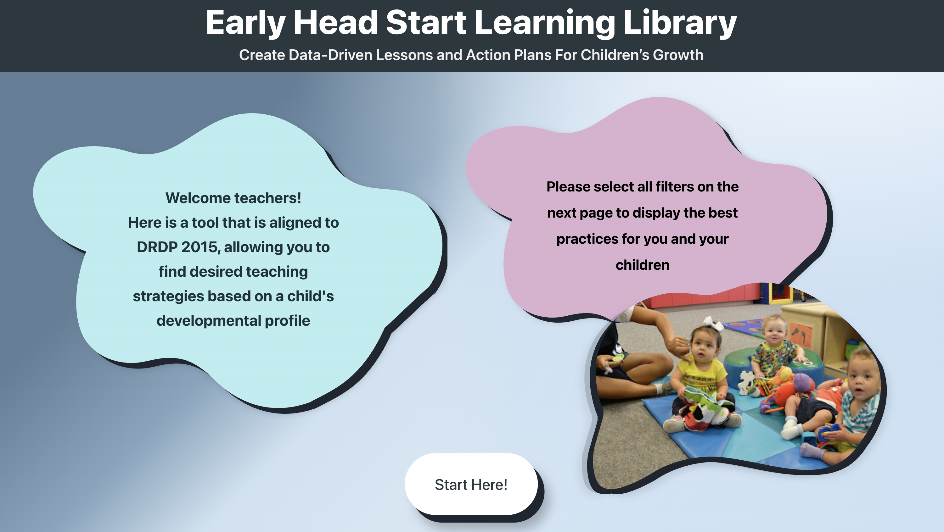 EHS Website Screenshot